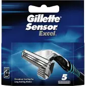 Gillette Sensor Excel, Edelstahl