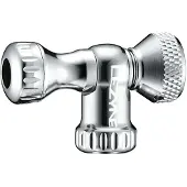 Lezyne CO2 Pumpenkopf Control Drive CNC | silber-glänzend