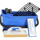 Kubala Fliesenleger-Set Serie III mit 20 Liter Eimer und doppelten Kunststoffrollen