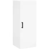 vidaXL Wandschrank Weiß 34,5x34x90 cm
