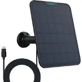 Reolink Solarpanel 2 für akkubetriebene Überwachungskameras (schwarz)
