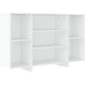 vidaXL Sideboard Weiß 120x30x75 cm Holzwerkstoff