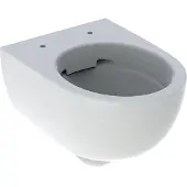 Geberit Wand-WC, Tiefspüler Renova Compact 6/5 l, vrk A, ge F., rimfr., we. K-Tect