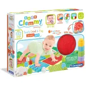 Clementoni Spielbausteine "Clemmy Soft, Sensorische Spielmatten", bunt, Spielbausteine, Kinder, Kunststoff, Spielbausteine