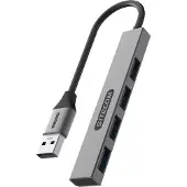 Sitecom USB-A zu 4x USB-A Nano Hub, ultrakompakt & tragbar