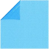 The Living Store Rechteckige Pool-Abdeckung PE Blau 549 x 274 cm