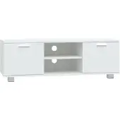 The Living Store TV-Schrank Weiß 120x40,5x35 cm Holzwerkstoff