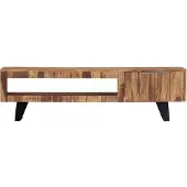 The Living Store TV-Schrank 140×30×40 cm Massivholz
