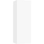 The Living Store TV-Schrank Weiß 30,5x30x90 cm Holzwerkstoff