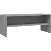 The Living Store TV-Schrank Grau Sonoma 100x40x40 cm Holzwerkstoff