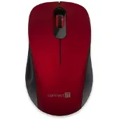 Connect IT CMO-2230-RD, Beidhändig, Optisch, RF Wireless, 1200 DPI, Rot