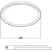 Brumberg Leuchten LED-Anbaupanel 12209073