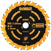 DeWalt ELITE Kreissägeblätt. 165/20 mm 24 WZ DT10624-QZ