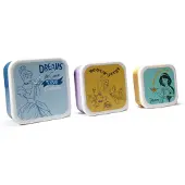 Half Moon Bay Disney Princess Colour Pop Snack Box-lunchbox-set Mit 2 Stück