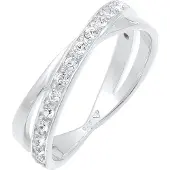 Elli Ring Edel Wickelring Kristalle 925 Silber Elli Silber