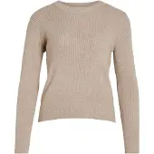 Vila Vicomfy Langärmeliger Strickpullover