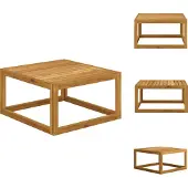 vidaXL Couchtisch 68x68x29 cm Massivholz Akazie - Gartensofaelemente