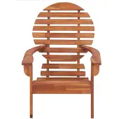The Living Store Adirondack-Stuhl Massivholz Akazie