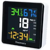 Discovery Wetterstation Discovery Report WA30 mit Luftpartikelmesser