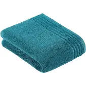 Vossen Badetuch "Vienna Style Supersoft", blau (lagoon), B:67cm L:140cm, Walkfrottee, Baumwolle, Handtücher, Badetuch, Supersoft Baumwolle