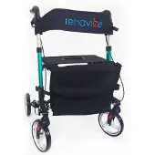 Antar Leichtgewicht Reise-Rollator Aluminium Vierrad Rollator grün, faltbar…