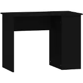 The Living Store Schreibtisch Schwarz 100x55x75 cm Holzwerkstoff