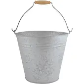Esschert Design Altzink Eimer 9,5 Liter; OZ48