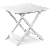 Buitengewoon Boet Campingtisch teverne weiß 91,5x72 cm (wit)
