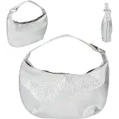Depesche TOPModel silberne Handtasche CITY GIRLS PolyurethanKindertasche