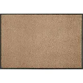 Hanse Home Fußmatte "Wash & Clean" Gr. 16, braun (caramel), B:60cm H:7mm L:90cm, Kunstfaser, Teppiche, Fußmatte, Schmutzfangmatte, Türmatte, In- und Outdoor, Teppich, Läufer, waschbar