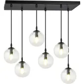 Emibig Hängeleuchte Cosmo transparent E14 L:65cm B:50cm H:120cm dimmbar