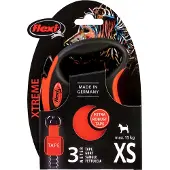 Flexi XTREME Tape Leash - XS - 3m - Max. 15kg