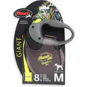 Flexi - Neon Giant 8 m mit Gurt für Hunde bis 25 kg Hundeleine Flexieine 1 St Leine