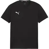 Puma "TEAMGOAL CASUALS TEE" gerader Abschluss, Kurzarm, für Sportmode, Rundhalsausschnitt