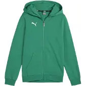 Puma teamGOAL Casuals Kapuzenjacke Kids Grün F05 || Größe 152