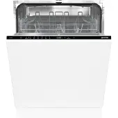 Gorenje GV642E90 vollintegrierter Geschirrspüler 60 cm, Voll integriert, Standardgröße (60 cm), Schwarz, Touchsteuerung, 1,5 m, 1,5 m