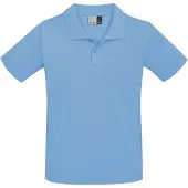 Promodoro Superior Poloshirt Plus Size Herren, Himmelblau, 5XL
