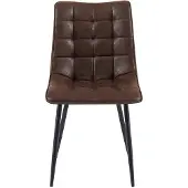 Benoa Lucille Esszimmerstuhl, dunkelbraun, 4 Stück pro Karton (4er-Set)