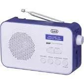 Trevi DAB 7F92 R, Tragbar, Digital, DAB, DAB+, FM, 87,5 - 108 MHz, 174.928 - 239.2 MHz, LCD
