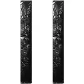 vidaXL Sonnenschirm-Schutzhüllen 2 Stk. mit Reißverschluss PE 250 cm