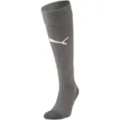 Puma teamLIGA Stutzenstrumpf Grau Weiss F43