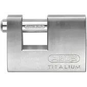 ABUS 82ti/70 Titalium 12 Mm Padlock Silber