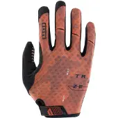 iON Fahrradhandschuhe Traze long crimoson earth - L