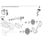 Sram X01 Eagle Set 11.7518.097.001 Abdeckkappe