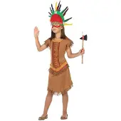 Atosa India Mädchenkostüm