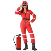 Atosa Firefighter Damenkostüm