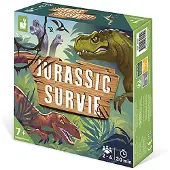 Janod Jurassic Survival Brettspiel Mehrfarbig Mehrfarbig One Size