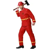 Atosa Firefighter Herrenkostüm