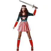 Atosa Heroe American Comic Damenkostüm