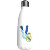 Real Madrid Edelstahl Personalisierte Flasche Mit Dem Buchstaben V 550ml